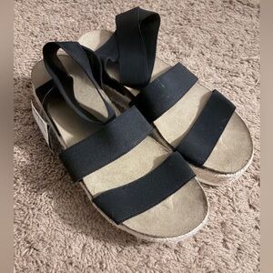 Black Strappy Sandals